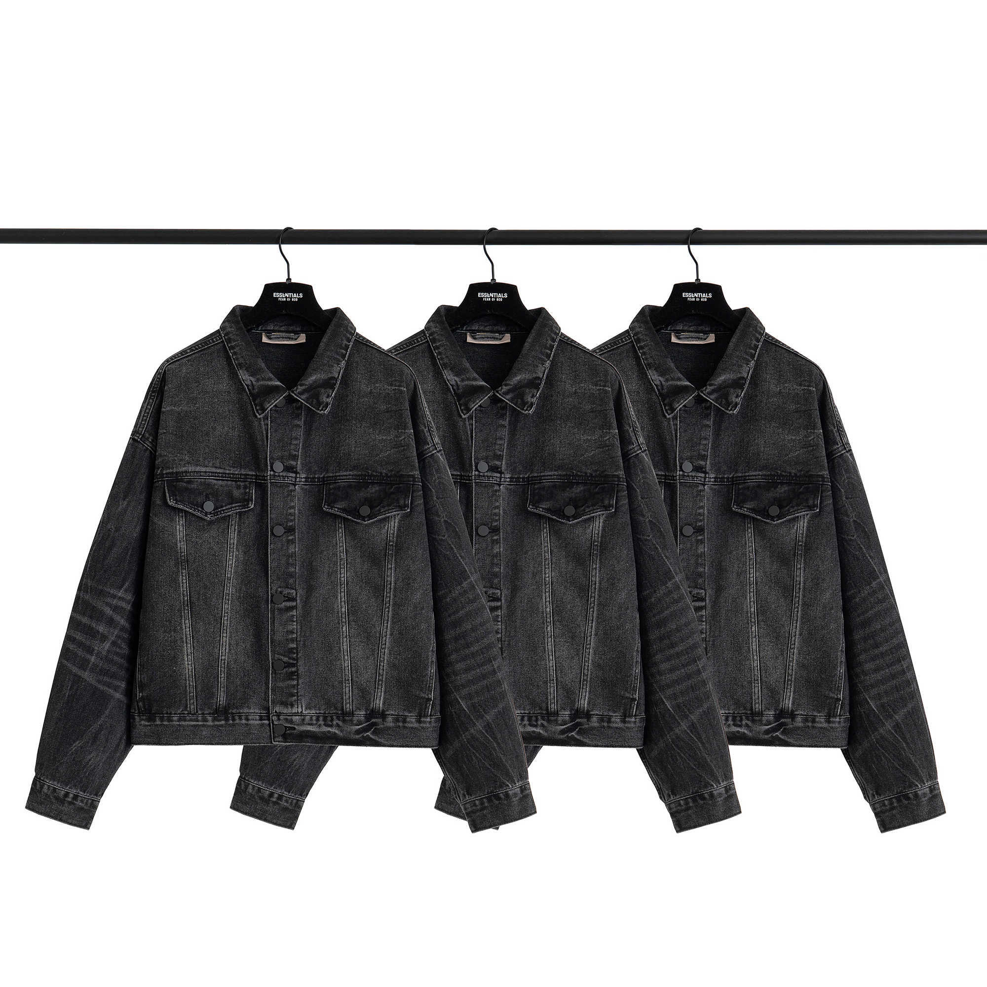 ESS Mens Jacket Luxury Designer FEARs OF GOD FOG DOUBLE LINE ESSEN Season 7 High Street Washed Old Short Denim Jackets 23SS, Shipping fee
ESS Mens Jacket Luxury Designer FEARs OF GOD FOG DOUBLE LINE ESSEN Season 7 High Street Washed Old Short Denim Jackets 23SS, Shipping fee