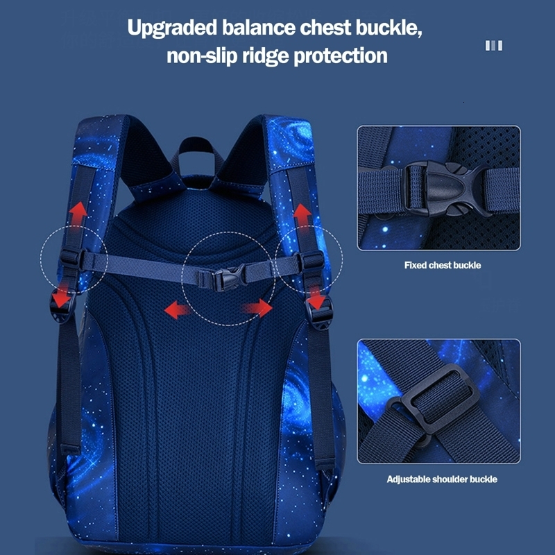 Backpacks Children School Bags Waterproof Backpacks Side-Opening Boy School Backpack Schoolbag For Kids Primary School Student mochilas 230417