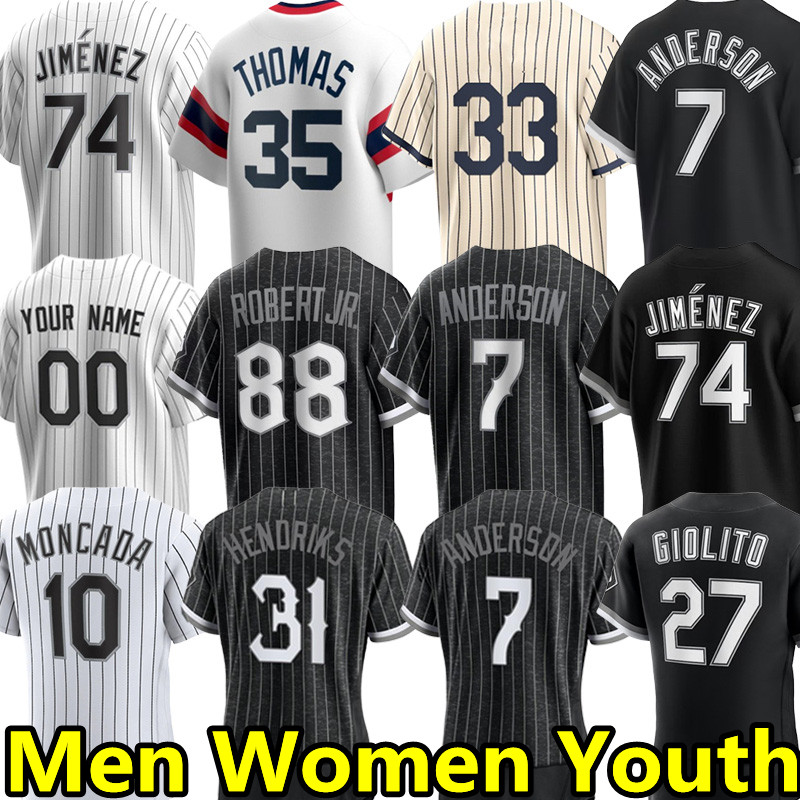 Custom Baseball Jerseys Tim Anderson Luis Robert Eloy Jimenez Yoan Moncada Andrew Vaughn Elvis Andrus Liam Hendriks Benintendi Yasmani Grandal Lance Lynn Jersey, Women color 4
Custom Baseball Jerseys Tim Anderson Luis Robert Eloy Jimenez Yoan Moncada Andrew Vaughn Elvis Andrus Liam Hendriks Benintendi Yasmani Grandal Lance Lynn Jersey, Women color 4