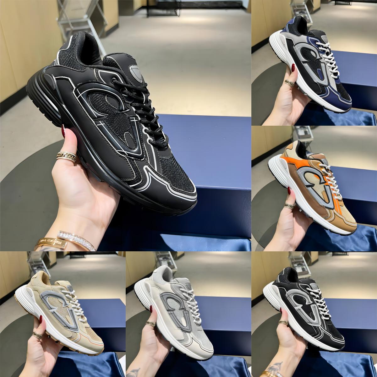 B30 Sneakers Designer Vintage Casual Shoes Men Women Trainers Oblique Technical Leather Reflective Sneaker Suede Fabric Mesh Shoe Platform Shoess, Color 6
B30 Sneakers Designer Vintage Casual Shoes Men Women Trainers Oblique Technical Leather Reflective Sneaker Suede Fabric Mesh Shoe Platform Shoess, Color 6