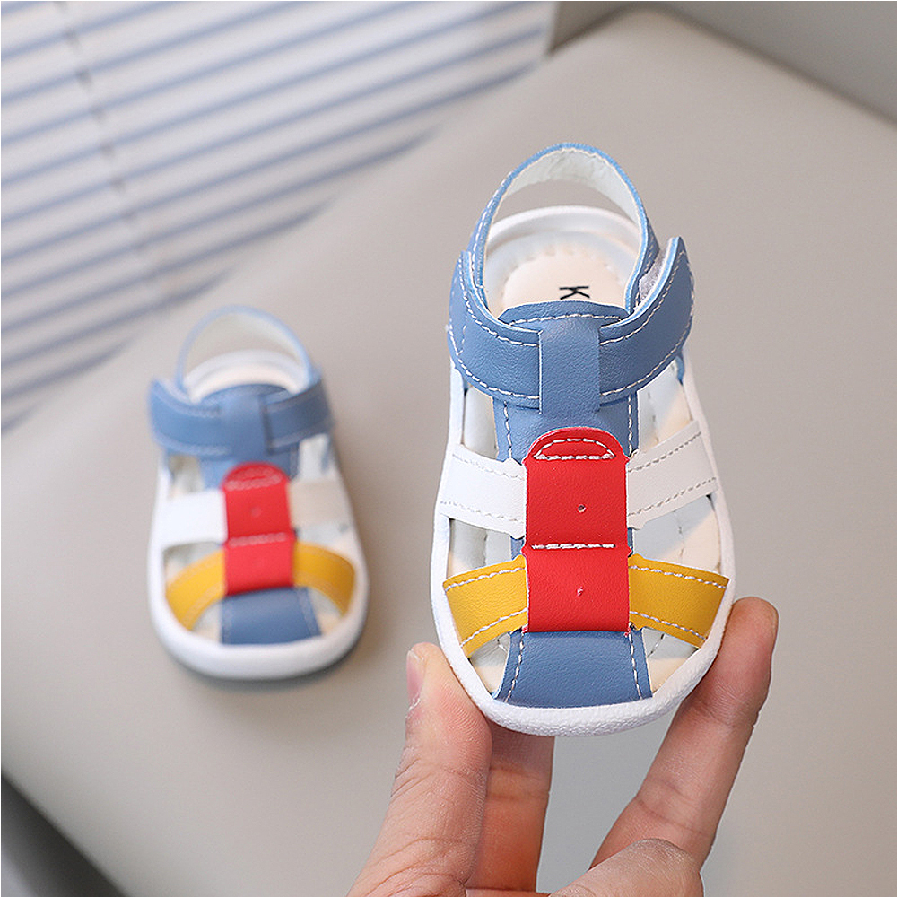 Sandals Summer 0-24 Months Infants Baby Unisex Boys Girls Kids Sandals Soft Sole First Walkers Toddler Shoes Girl Sandalias Boy Shoes 230417