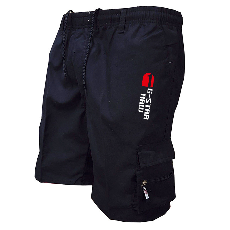 Men's Pants 2023 new logo printed youth men's casual cargo pants shorts loose summer outdoor sports pants 220629