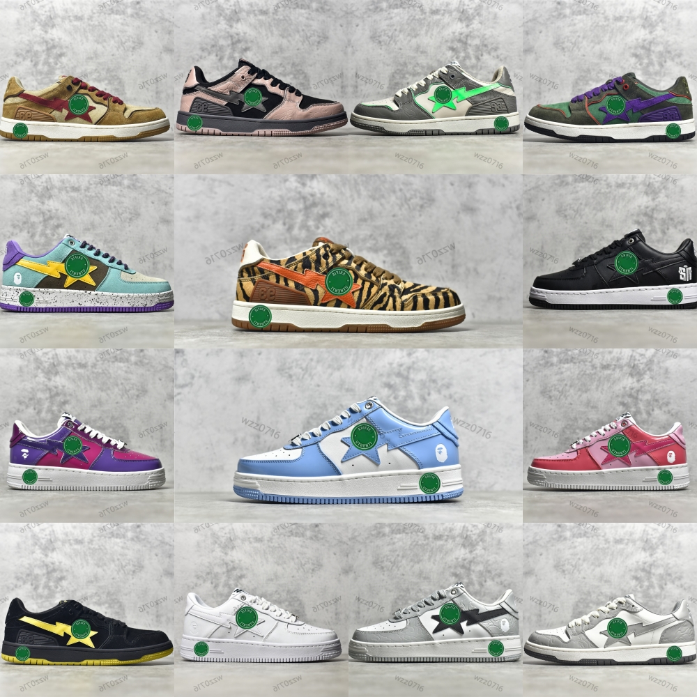 Designer sk 8 Bapesta Running Shoes Platform Bapestar Sneakers for Men Women Black White Camo Combo Pink Pastel Bapestas Baped Sk8 Sta Plate Forme Trainers Sneakers, 21
Designer sk 8 Bapesta Running Shoes Platform Bapestar Sneakers for Men Women Black White Camo Combo Pink Pastel Bapestas Baped Sk8 Sta Plate Forme Trainers Sneakers, 21