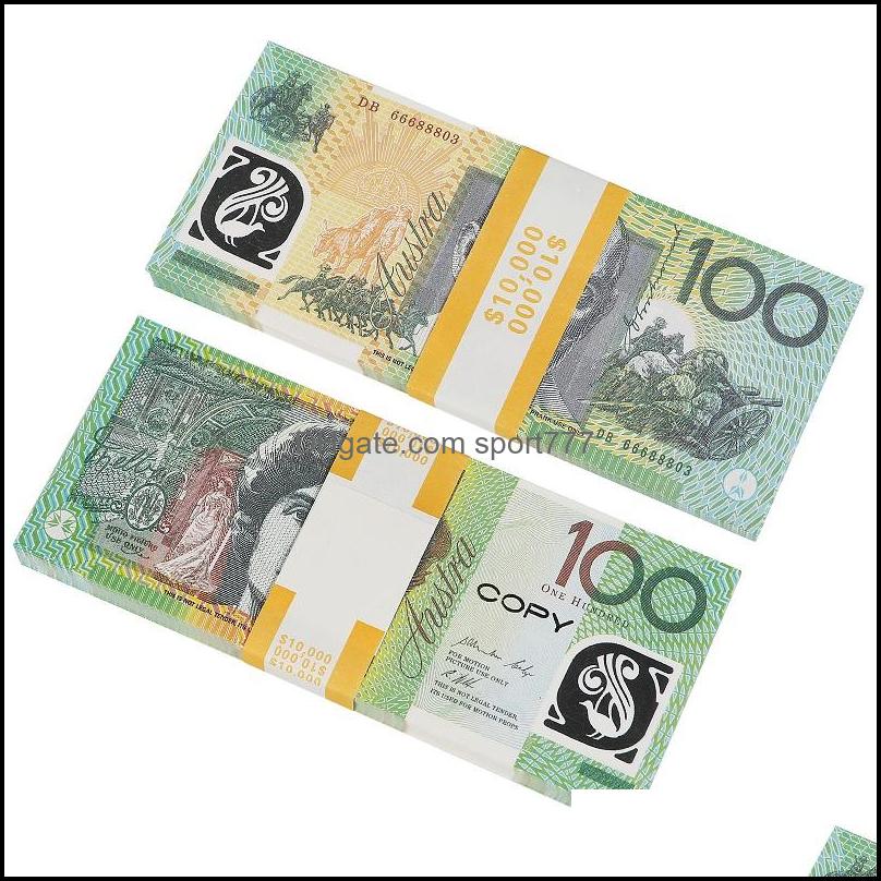 Other Festive Party Supplies Prop Money Cad Canadian Dollar Canada Banknotes Fake Notes Movie Props Drop Delivery Home Garden Dh 968