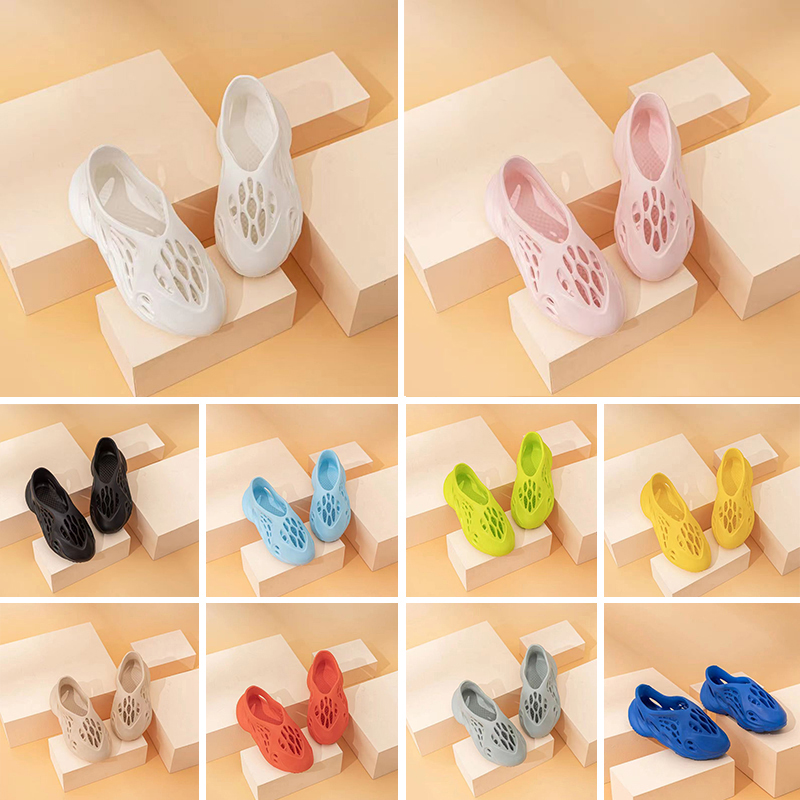Kids sandals toddler foam runners white black red grey blue navy brown boys girls summer slipper for children, Item#4
Kids sandals toddler foam runners white black red grey blue navy brown boys girls summer slipper for children, Item#4