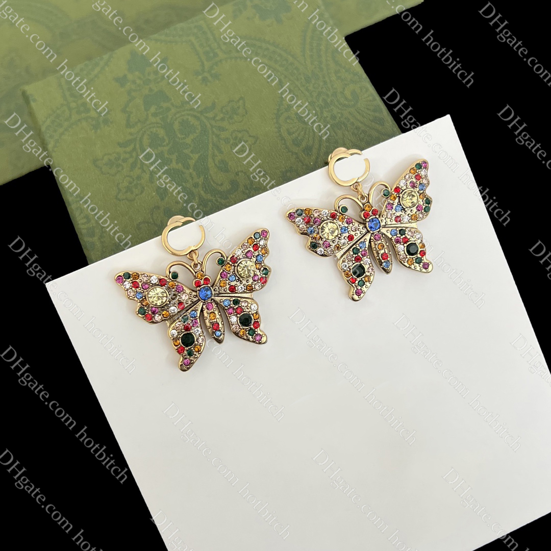 Personality Butterfly Necklaces Designer Colored Diamonds Bracelet Gorgeous Womens Wedding Jewelry Set Bracelets Earrings Ring, Golden
Personality Butterfly Necklaces Designer Colored Diamonds Bracelet Gorgeous Womens Wedding Jewelry Set Bracelets Earrings Ring, Golden
