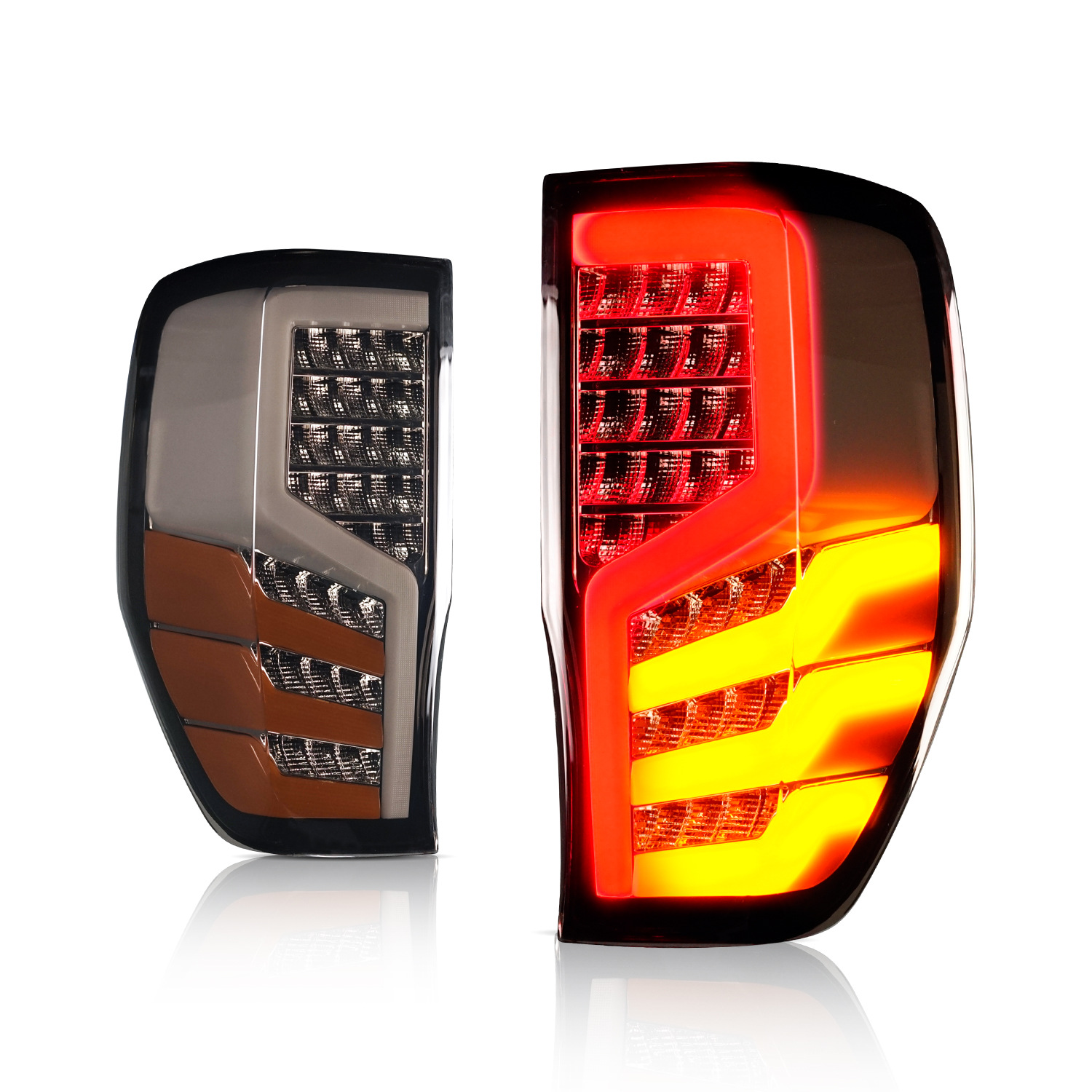 Taillight For Ford Ranger/Everest 20 12-20 20 Car Modified LED Singal Lamps Accessories Dynamic Brake Fog Lights