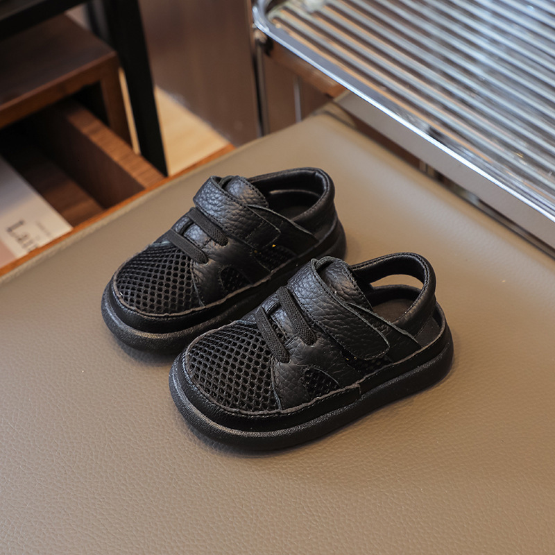 Sandals Boys Sandals Baby Girls Casual Shoes Summer Infant Toddler Shoes Soft-soled Kids Shoes Children Beach Sandals Size 15-25 230417