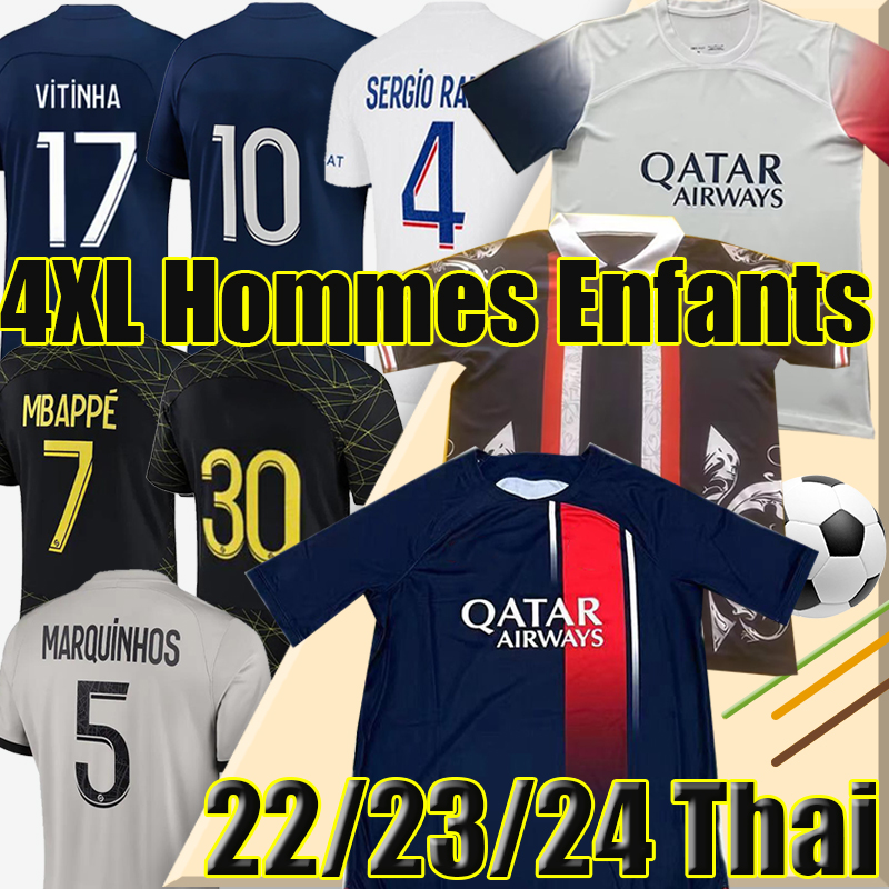 4XL 22/23/24 PsGs away soccer jerseys HAKIMI MBAPPE maillot de foot RAMOS 2023 2024 football shirt men kids kits VERRATTI MARQUINHOS KIMPEMBE 4TH champion jersey, 23-24 new
4XL 22/23/24 PsGs away soccer jerseys HAKIMI MBAPPE maillot de foot RAMOS 2023 2024 football shirt men kids kits VERRATTI MARQUINHOS KIMPEMBE 4TH champion jersey, 23-24 new