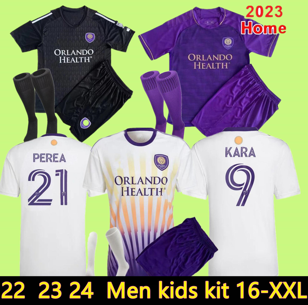 mls 23 24 Orlando SC soccer jerseys City 2023 2024 JANSSON Pato Kara Pereyra F.Torres PEREA football shirts home away thailand uniform adult men fans player version, Black
mls 23 24 Orlando SC soccer jerseys City 2023 2024 JANSSON Pato Kara Pereyra F.Torres PEREA football shirts home away thailand uniform adult men fans player version, Black