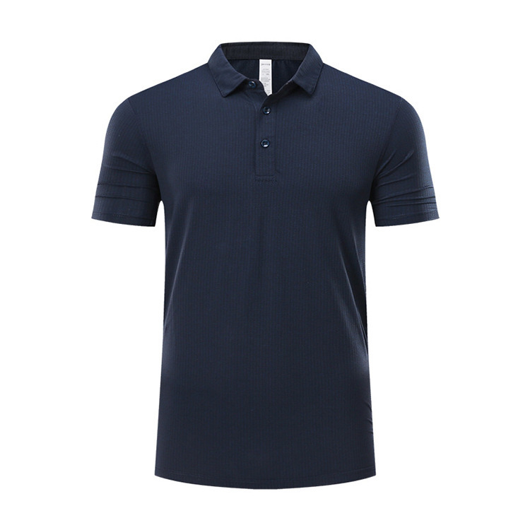 lu Sports Men's Polo Shirt Mens Quick Dry Sweat-wicking Workout Short Top Men Workout Short Sleeve R275 Plus Size 5XL