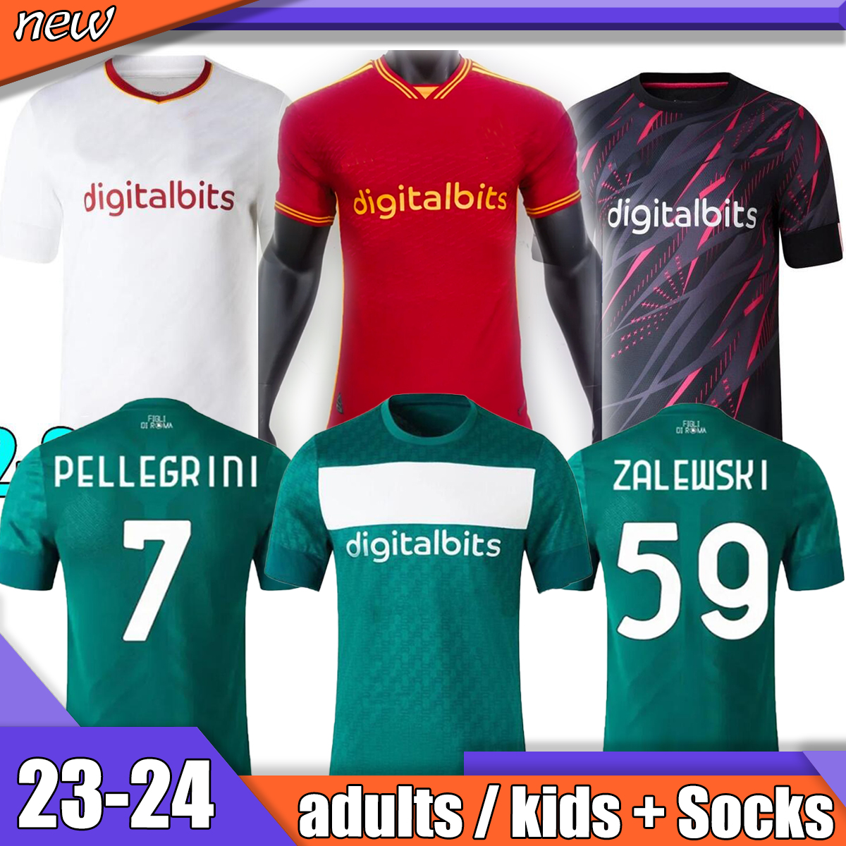 Pellegrini roma Legacy Collection SOCCER JERSEYS Aries DYBALA home belotti CELIK Abraham 2022 23 away third top Football Shirts Wijnaldum Zaniolo Jerseys de futbol, 01
Pellegrini roma Legacy Collection SOCCER JERSEYS Aries DYBALA home belotti CELIK Abraham 2022 23 away third top Football Shirts Wijnaldum Zaniolo Jerseys de futbol, 01