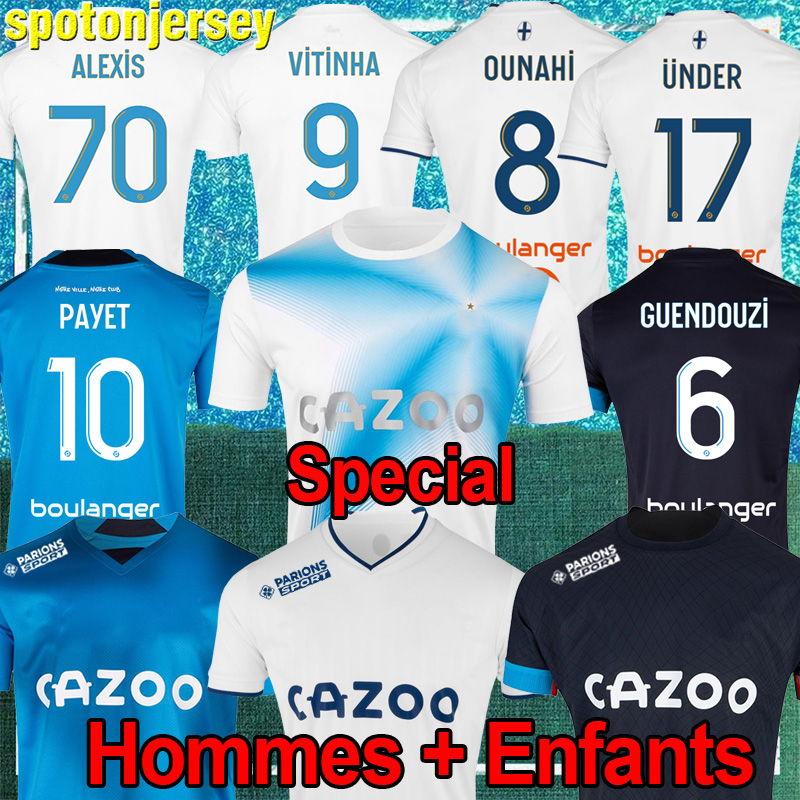 22 23 ALEXIS SANCHEZ Special soccer jerseys VITINHA GUENDOUZI Under 2022 2023 MARSEILLES fans player maillot foot OUNAHI PAYET football shirts men kids kit 21301, 4th
22 23 ALEXIS SANCHEZ Special soccer jerseys VITINHA GUENDOUZI Under 2022 2023 MARSEILLES fans player maillot foot OUNAHI PAYET football shirts men kids kit 21301, 4th
