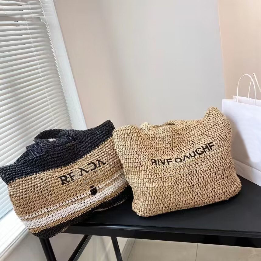 Vegetable basket hollowed out woven shopping bag fashionable and environmentally friendly embroidered letters on straw street portable mommy bag, Black
Vegetable basket hollowed out woven shopping bag fashionable and environmentally friendly embroidered letters on straw street portable mommy bag, Black