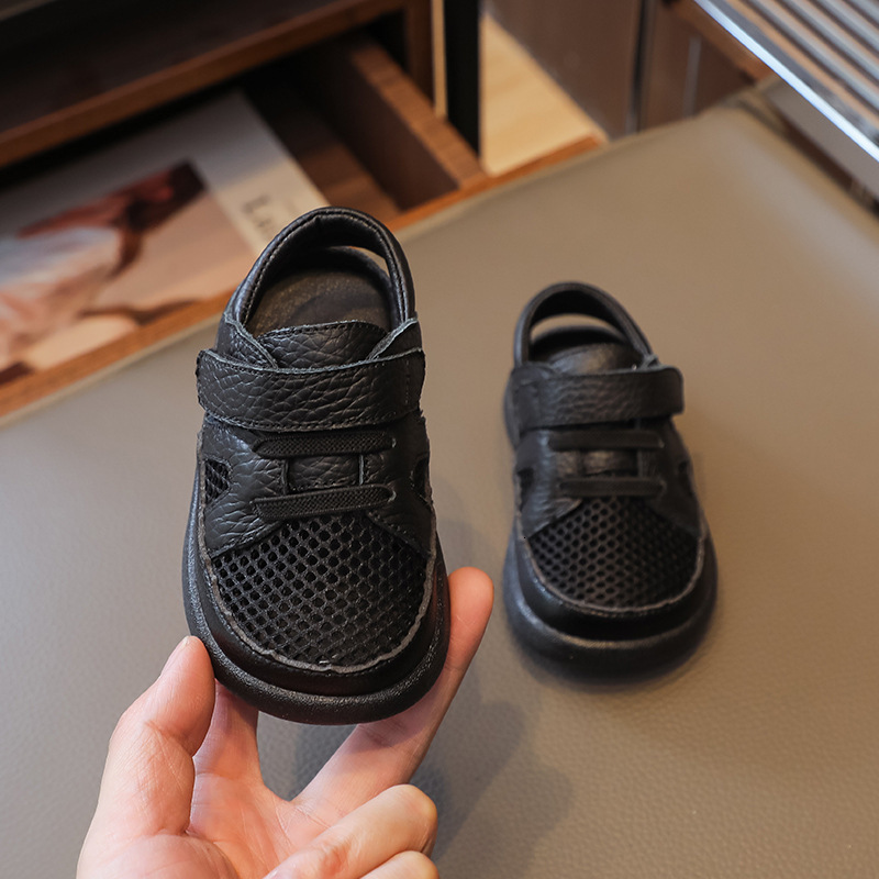 Sandals Boys Sandals Baby Girls Casual Shoes Summer Infant Toddler Shoes Soft-soled Kids Shoes Children Beach Sandals Size 15-25 230417