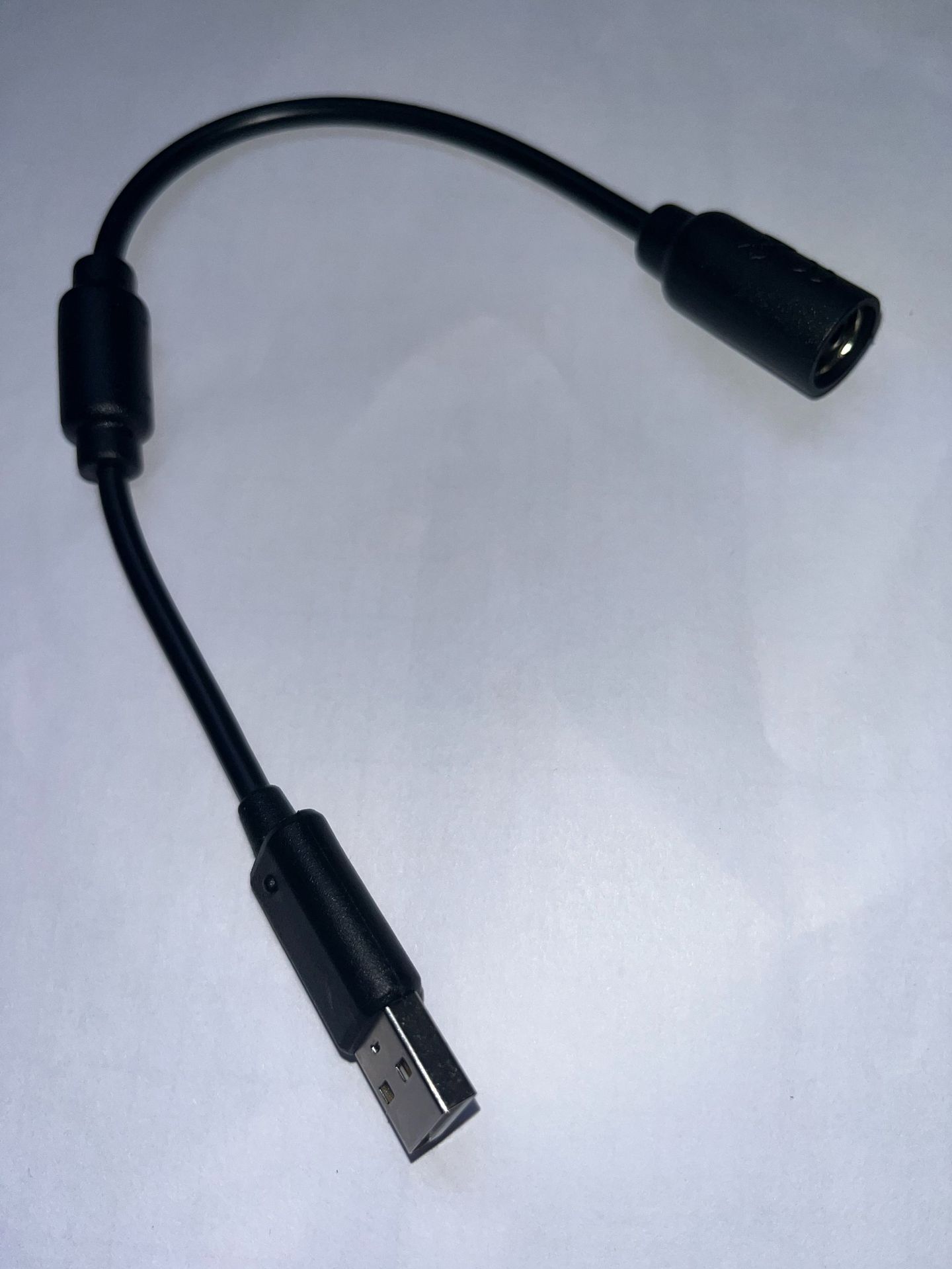 Replacement USB Breakaway Data Cable for Microsoft Xbox 360 Controllers Extension Cables Wired Cord Adapter 22cm