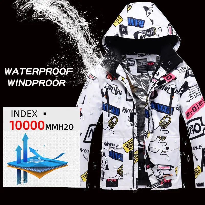 Skiing Suits Men's Winter Super Warm Ski Suit Windproof Waterproof Snowboarding Skiing Jacket Pants Male Snow Costumes Overalls Plus Size 3XL 231