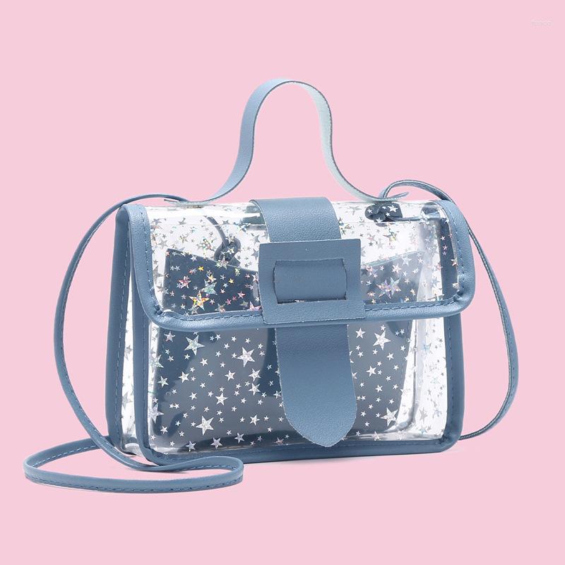 Evening Bags Fashion Small Square Shoulder Bag Transparent Star Print Trendy Handbag Handmade Messenger, Pink
Evening Bags Fashion Small Square Shoulder Bag Transparent Star Print Trendy Handbag Handmade Messenger, Pink