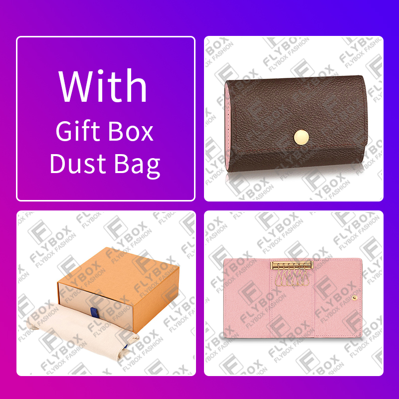 Coin Wallet Holder M64421 M60701 Key Case 6 Purse M62630 Key Pouch Unisex Fashion Luxury Designer Credit Card Holder Business TOP Quality M82603 N62662 M8203 N22 807