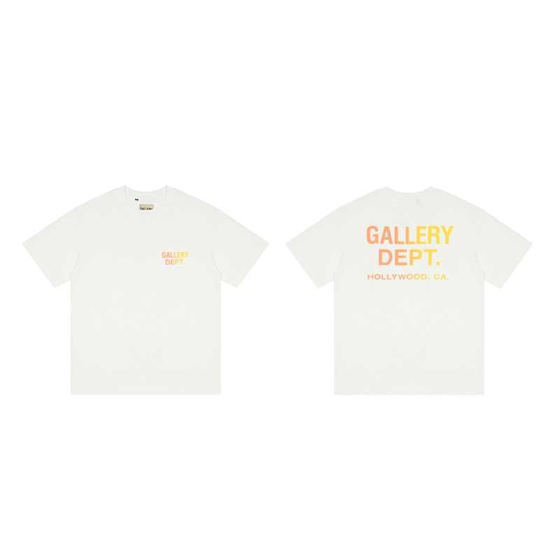 Fashion Designer Clothing Galleryes Depts Tees Tshirt Gradient Letter Print Short Sleeve High Street Loose Brand Ins Cotton Round Neck Men's Women's T-shirt Summer, White
Fashion Designer Clothing Galleryes Depts Tees Tshirt Gradient Letter Print Short Sleeve High Street Loose Brand Ins Cotton Round Neck Men's Women's T-shirt Summer, White