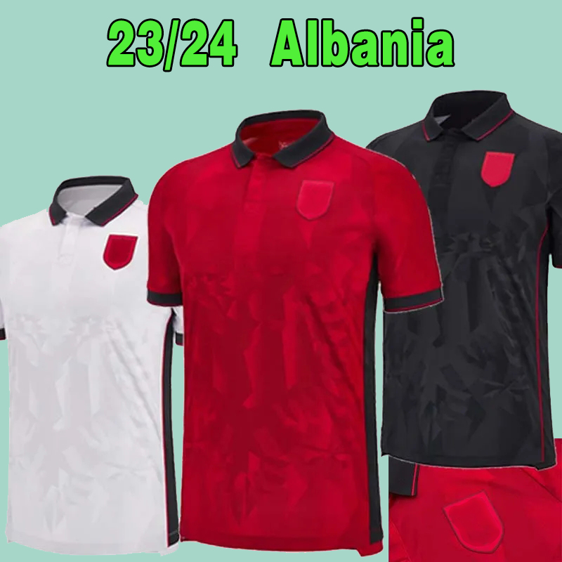 2023 AlbaniaS soccer jerseys 23/24 Kristjan Asllani Marash Kumbulla Myrto Uzuni Nedim Bajrami men home red away white third black 2024 football shirts psgs, 23-24 thrid
2023 AlbaniaS soccer jerseys 23/24 Kristjan Asllani Marash Kumbulla Myrto Uzuni Nedim Bajrami men home red away white third black 2024 football shirts psgs, 23-24 thrid