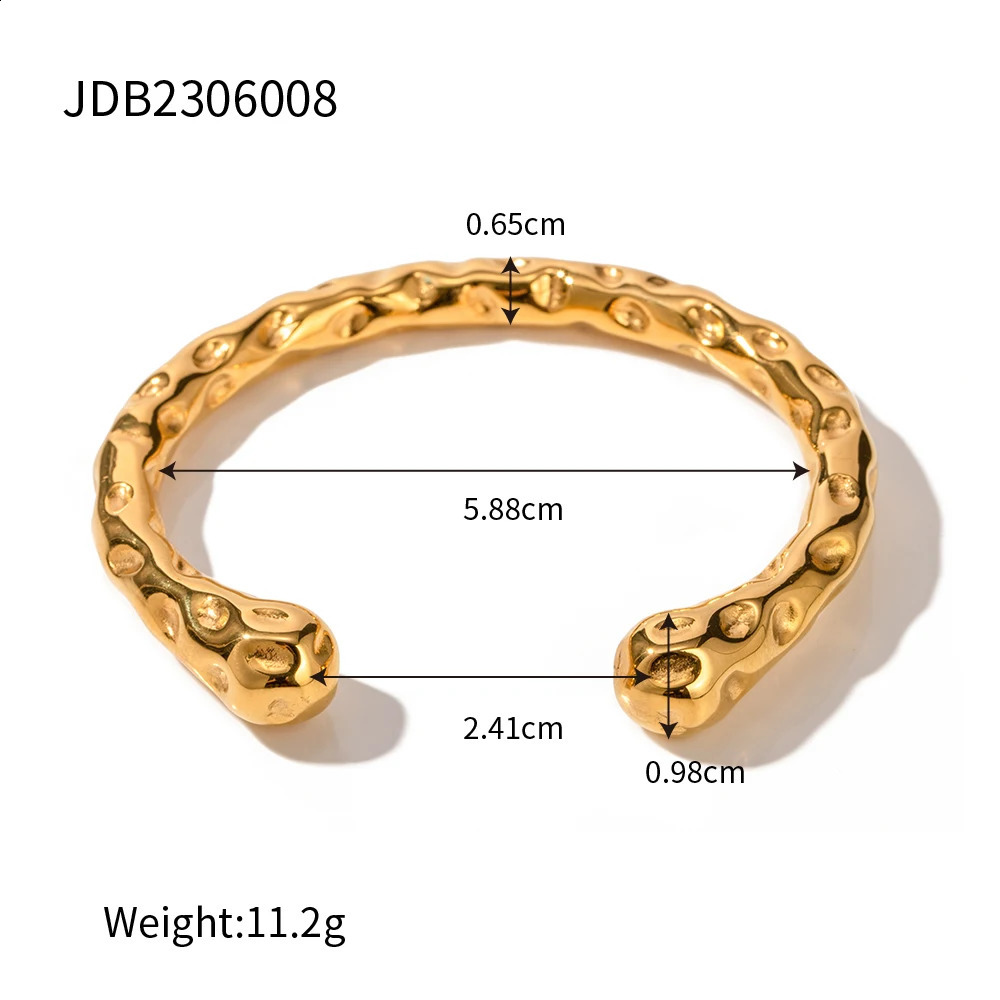 Chain Uworld Contemporary Statement Ring Asymmetry Sensuous Contours Bangle or Cuff Shape And Form Set Waterproof Jewelry Women 2023 231118