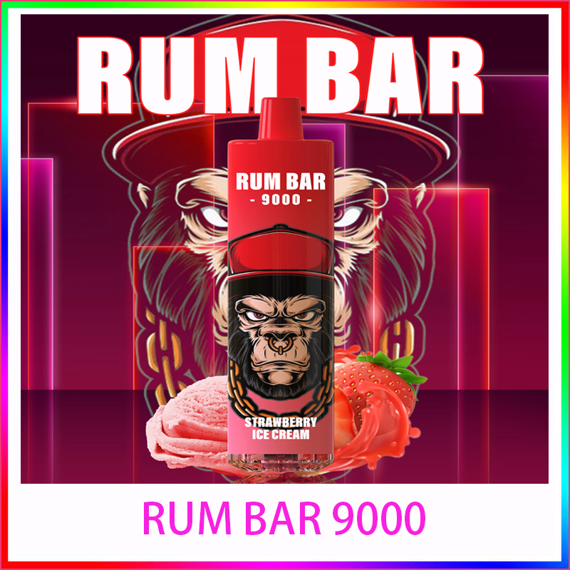 Authentic RUM BAR 9000 Puffs e cig Disposable E Cigarettes Vape Pen 13Ml Pre-Filled Mesh Coil Pods Cartridge 600mAh Rechargeable Battery Vaporizer cigvapes
Authentic RUM BAR 9000 Puffs e cig Disposable E Cigarettes Vape Pen 13Ml Pre-Filled Mesh Coil Pods Cartridge 600mAh Rechargeable Battery Vaporizer cigvapes