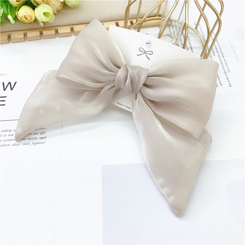 for woman Luxury Designer Designer Large Knot Hairgrips Bohemian Bow Ties Hair Clips For Women Girls Bowknot Hairpins Ponytail Hairs For Woman Accesso