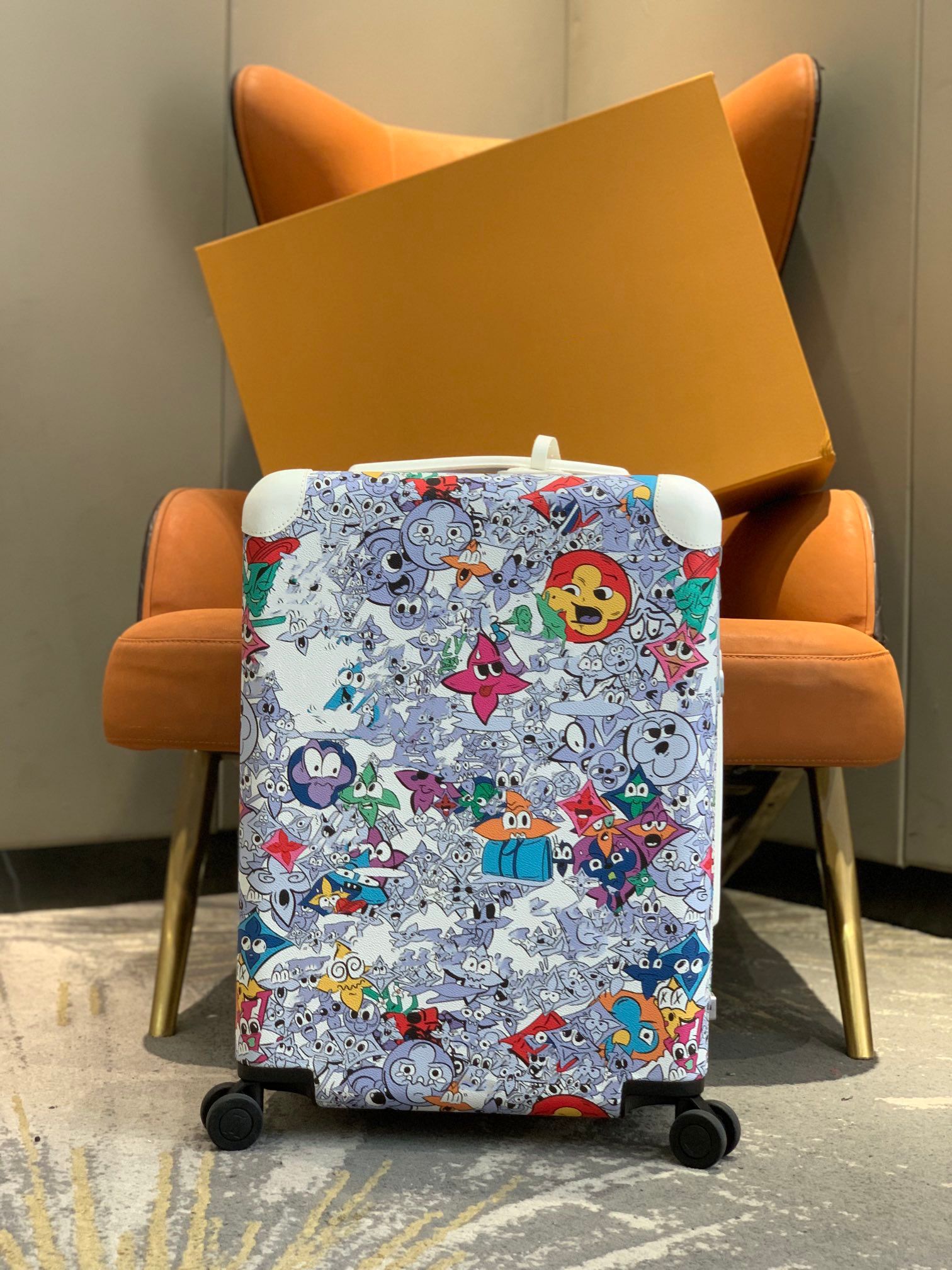 Horizon 55 3D Painted Dots print suitcases designer brand cabin size trolley rolling luggage air boarding travel luggages duffel bags organizer purse
Horizon 55 3D Painted Dots print suitcases designer brand cabin size trolley rolling luggage air boarding travel luggages duffel bags organizer purse
