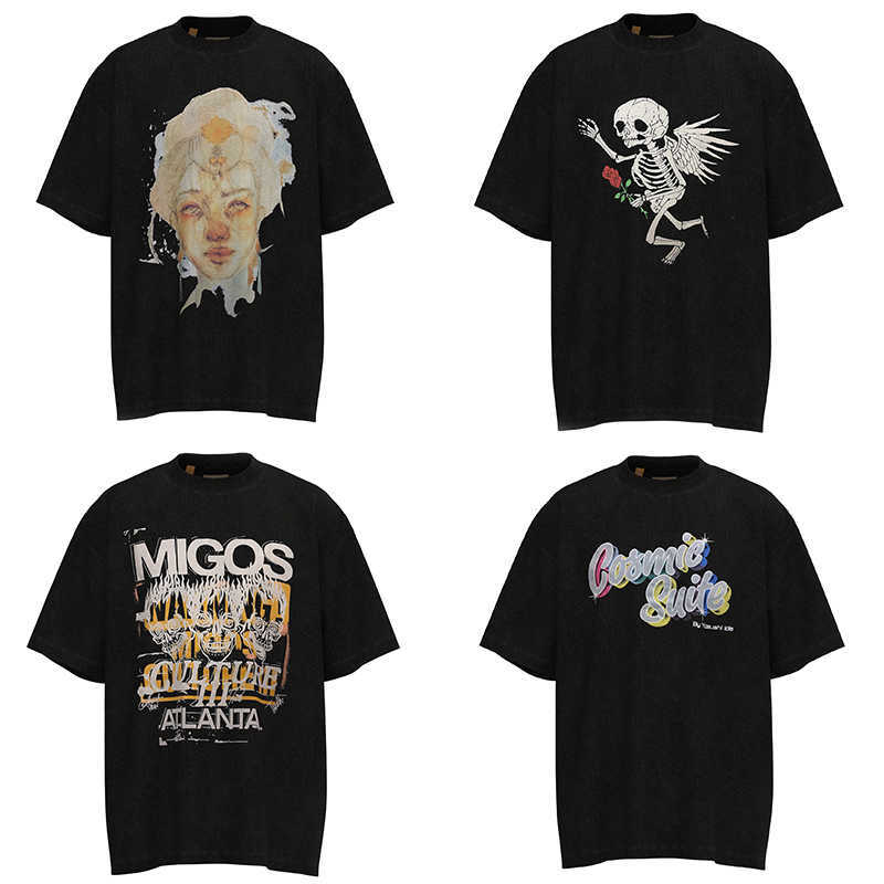 Fashion Designer Clothing Galleryes Depts Tees Rock Tshirt Garment Wash Short Sleeve American Vintage Printed T-shirt High Street Men's Women's Summer, G27 apricot short sleeve
Fashion Designer Clothing Galleryes Depts Tees Rock Tshirt Garment Wash Short Sleeve American Vintage Printed T-shirt High Street Men's Women's Summer, G27 apricot short sleeve