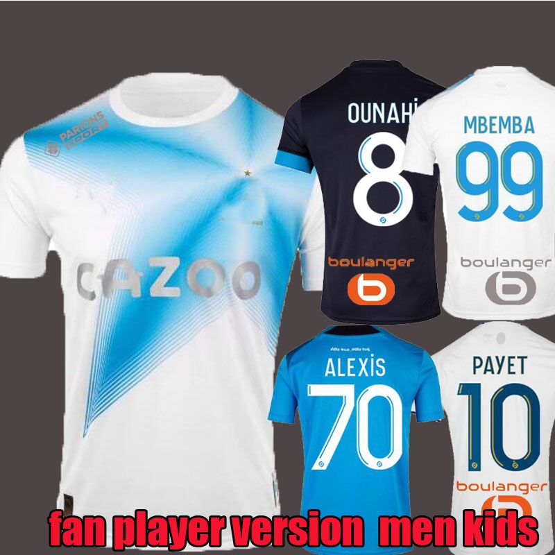22 23 MarseilleS ALEXIS soccer jerseys 30 Year Anniversary Special maillot 2022 2023 FANS PLAYER GUENDOUZI PAYET CLAUSS football shirts men kids KIT VERETOUT OUNAHI, 30th ligue 1
22 23 MarseilleS ALEXIS soccer jerseys 30 Year Anniversary Special maillot 2022 2023 FANS PLAYER GUENDOUZI PAYET CLAUSS football shirts men kids KIT VERETOUT OUNAHI, 30th ligue 1