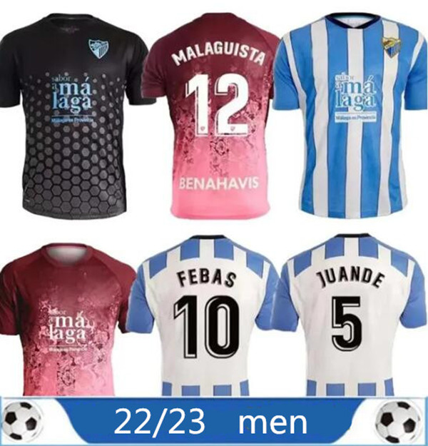 22 23 CF Malaga Football Jersey 2023 2022 away JUANPI Luis Munoz Febas ADRIAN Football Shirt Burgos Casas Juankar camiseta de fUtbol Juande Football Uniform Men Set
22 23 CF Malaga Football Jersey 2023 2022 away JUANPI Luis Munoz Febas ADRIAN Football Shirt Burgos Casas Juankar camiseta de fUtbol Juande Football Uniform Men Set