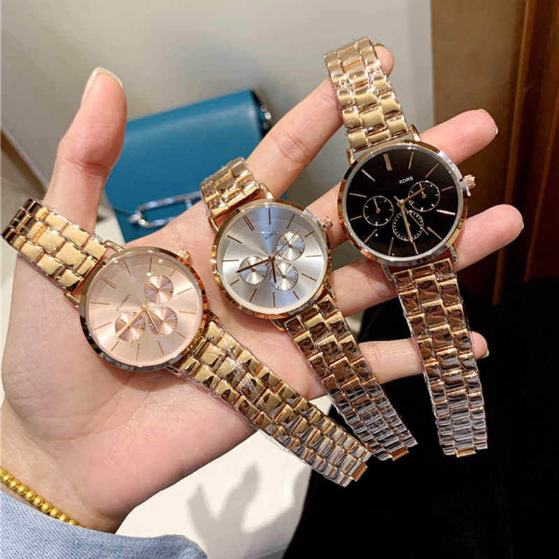 Full Brand Wrist Watches Women Ladies Girl kor Style Luxury With Logo Steel Metal Band Quartz Clock M 157, Gold white
Full Brand Wrist Watches Women Ladies Girl kor Style Luxury With Logo Steel Metal Band Quartz Clock M 157, Gold white