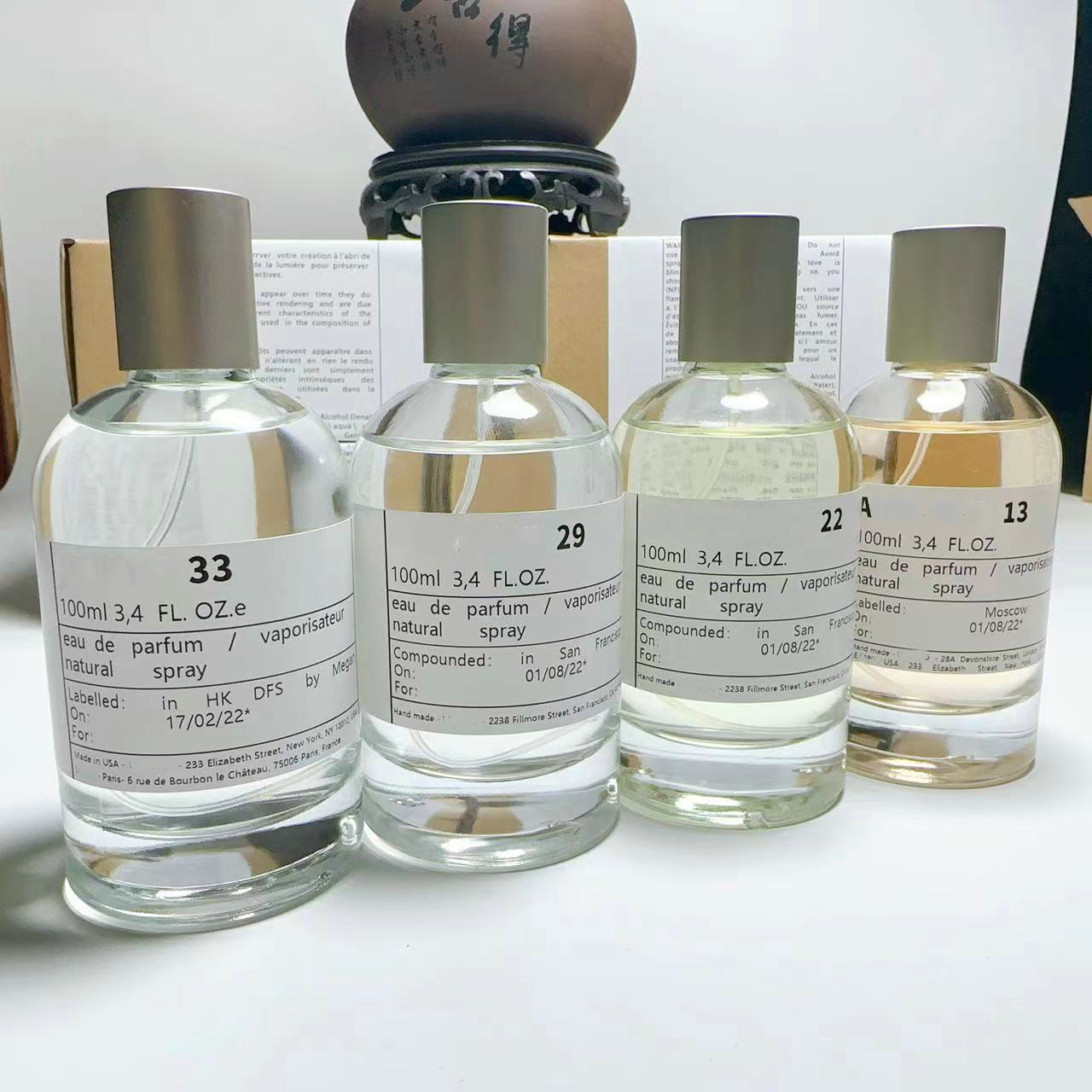 High quality Neutral Perfume Santal 100ml Parfum Spray Long Lasting Smell Brand EDP Men Woman Woody Aroma Fragrance Cologne 3.4oz