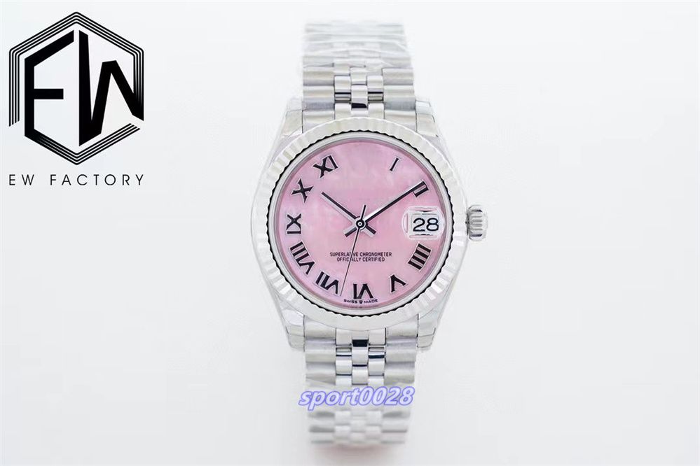 EW 2023 watch Oyster type constant motion log type 31 series with Swiss imported movement sapphire mirror thickness 10.9mm diameter 31mm designer watches, As shown
EW 2023 watch Oyster type constant motion log type 31 series with Swiss imported movement sapphire mirror thickness 10.9mm diameter 31mm designer watches, As shown