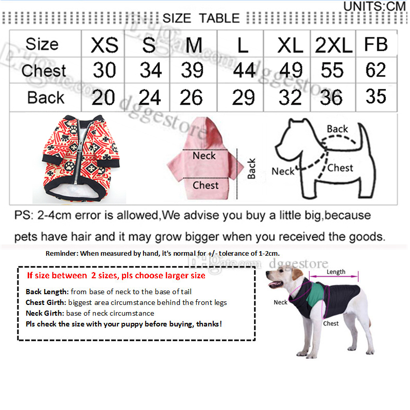 free shipping Designer Clothes Dog Apparel with ic Printed Letter Pattern Spring and Autumn Acrylic Fiber Puppy Warm et for Small Dogs French Bulldog 