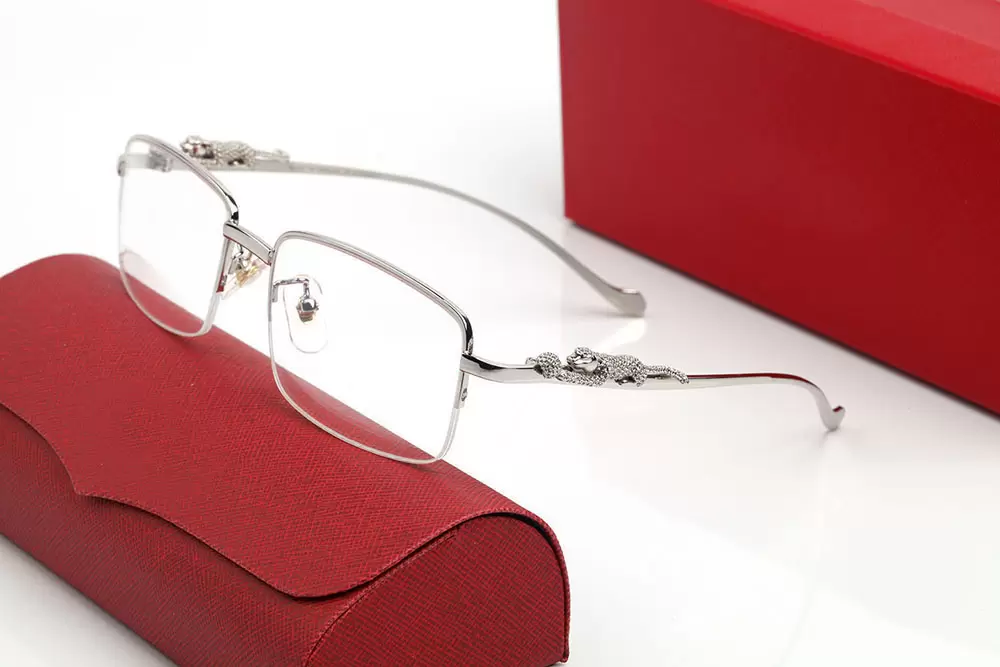 Sunglasses for women carti glasses men designer sunglasses woman leopard head composite metal rimless optical frame eyewear european style beach sunglasses
Sunglasses for women carti glasses men designer sunglasses woman leopard head composite metal rimless optical frame eyewear european style beach sunglasses
