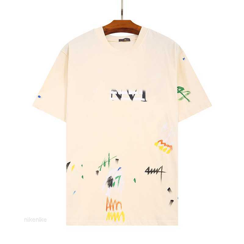 23ss Gal Lavin Mens Designer t Shirt Casual Man Womens Tees Hand-painted Ink Splash Graffiti Letters Loose Short-sleeved Round Neck Clothes, 02
23ss Gal Lavin Mens Designer t Shirt Casual Man Womens Tees Hand-painted Ink Splash Graffiti Letters Loose Short-sleeved Round Neck Clothes, 02