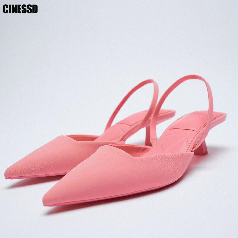 Sandals Women Sandals Thin High Heels Summer Woman Sexy Pointed Toe Ladies Elegant Pumps Female Shallow Party Shoes Plus Size 230418