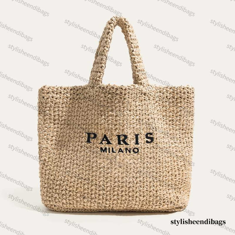 Stylisheendibags Fashion Large Capacity Straw Tote Bag Designer Letters Women Handbags Handamde Woven Summer Beach Bag Casual Bali Big Purse, 40*11*33cm
Stylisheendibags Fashion Large Capacity Straw Tote Bag Designer Letters Women Handbags Handamde Woven Summer Beach Bag Casual Bali Big Purse, 40*11*33cm