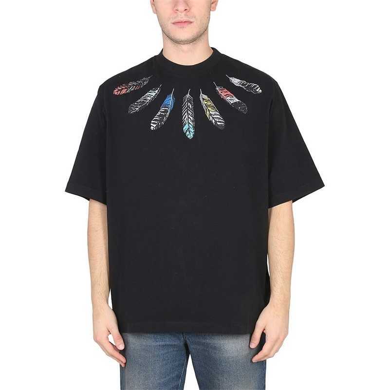 2023 Designer Marcelos Burlons Pink Purple Winged Short Sleeve Men' and Women' Street T-shirts Summer Fashion Ins 46S2, Black2
2023 Designer Marcelos Burlons Pink Purple Winged Short Sleeve Men' and Women' Street T-shirts Summer Fashion Ins 46S2, Black2