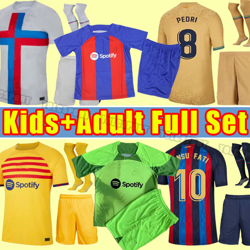 22 23 LEWANDOWSKI soccer jerseys MEMPHIS Barcelona AUBA PEDRI ANSU FATI COUTINHO F.DE JONG DEST GAVI ADAMA football shirt Men kids child full set goalkeeper fouth, Fouth kits
22 23 LEWANDOWSKI soccer jerseys MEMPHIS Barcelona AUBA PEDRI ANSU FATI COUTINHO F.DE JONG DEST GAVI ADAMA football shirt Men kids child full set goalkeeper fouth, Fouth kits