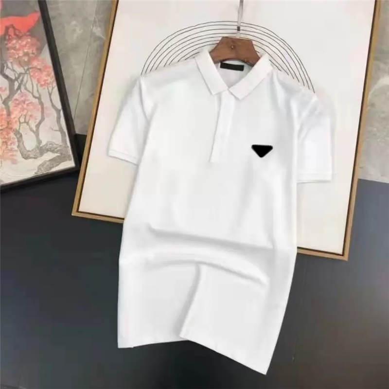 Shirt Man Polos Shirts Designer Tees Summer T-Shirt Short Sleeves Lapel Neck Tops Mens Clothong Asian Size -3XL 0MBT, White2
Shirt Man Polos Shirts Designer Tees Summer T-Shirt Short Sleeves Lapel Neck Tops Mens Clothong Asian Size -3XL 0MBT, White2