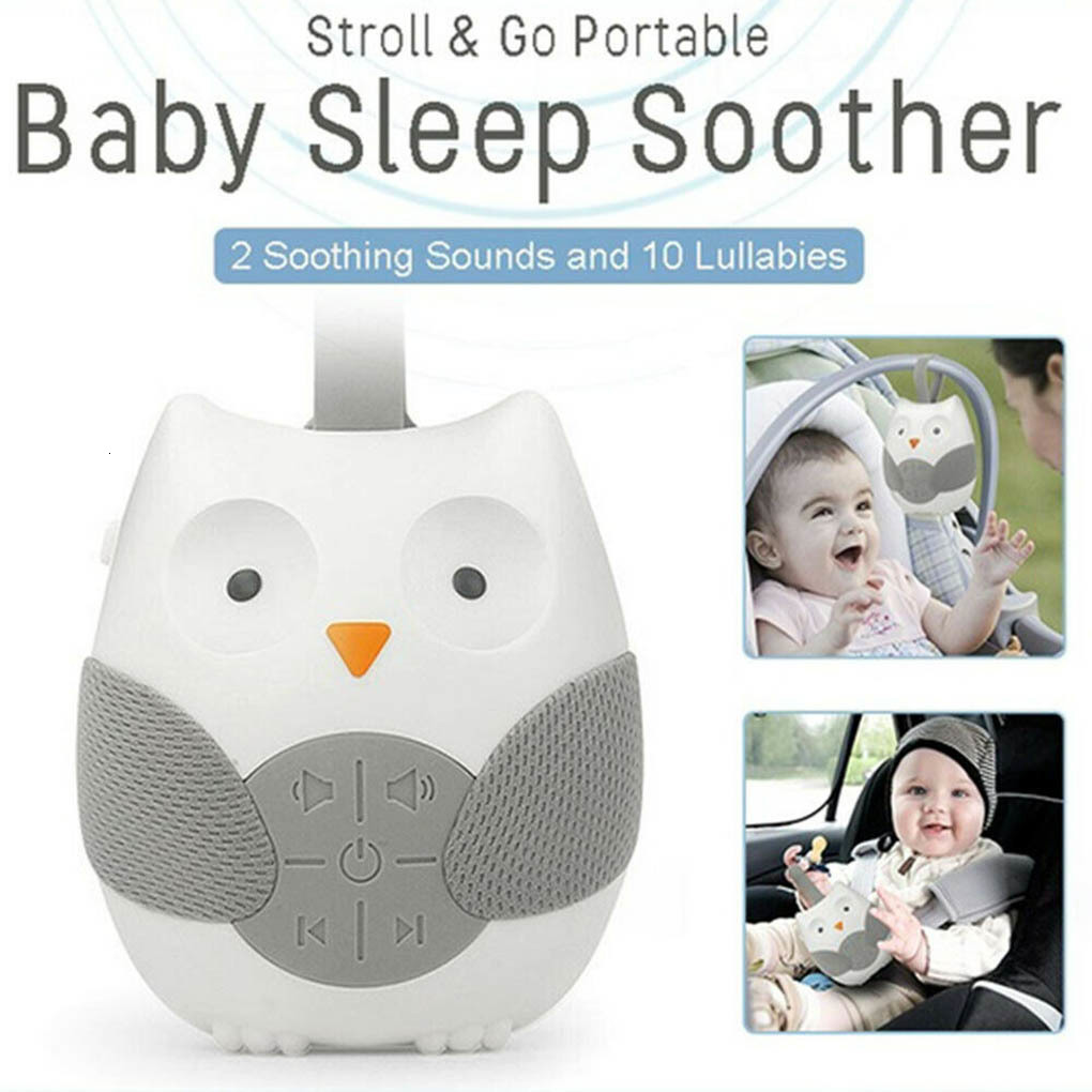Baby Monitor Camera White Noise Player Portable Sleep Sound Machine Soothing Music Player for Baby Room Stroller 230418