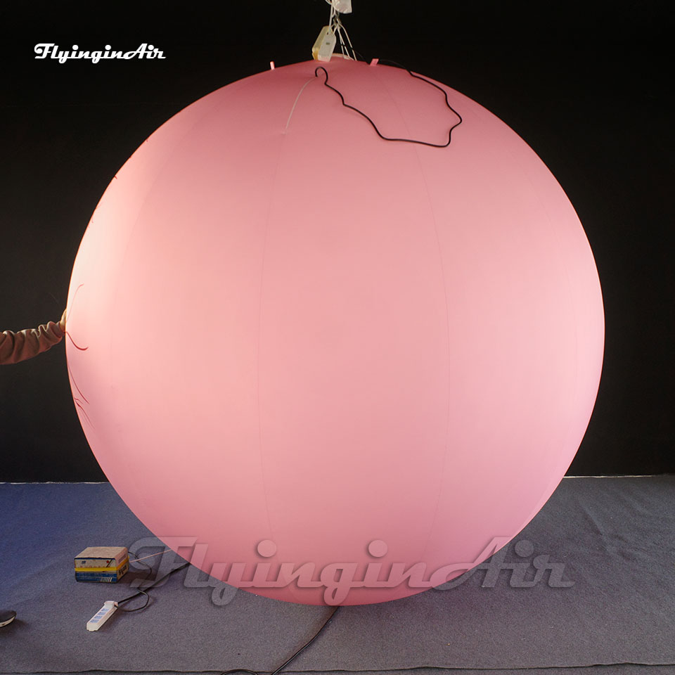 Fantastic Scary Giant Inflatable Eyeball Balloon Hanging/Ground Sphere With LED Light For Carnival Stage Decoration