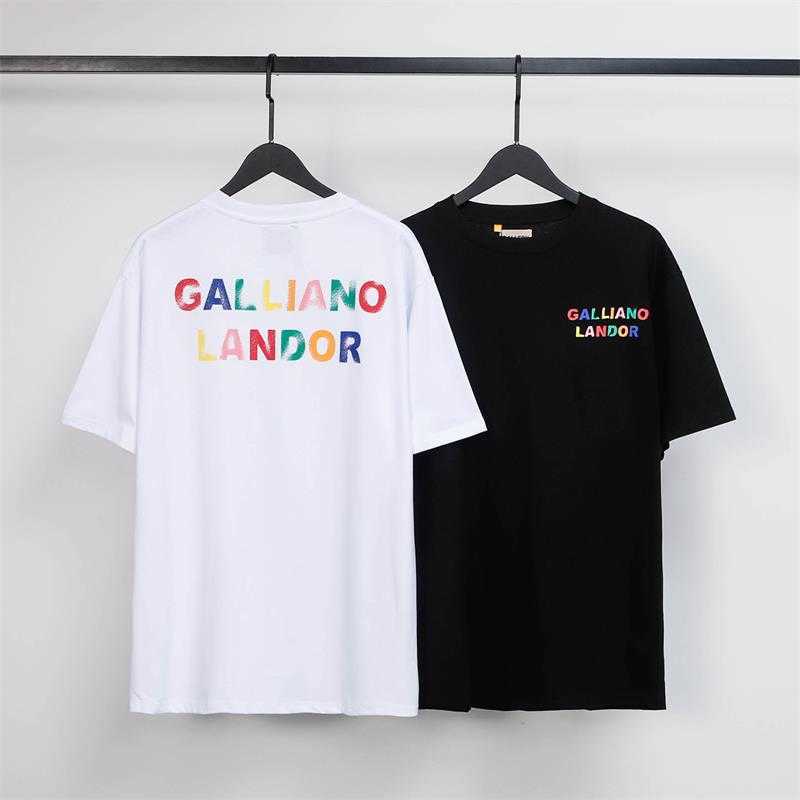 Fashion Designer Clothing Galleryes deptes Tees Tshirt Rainbow Letter Print Half Sleeve T-shirt Summer Loose ROCK Cotton Short Sleeve Hip hop TShirts Streetwear, Black
Fashion Designer Clothing Galleryes deptes Tees Tshirt Rainbow Letter Print Half Sleeve T-shirt Summer Loose ROCK Cotton Short Sleeve Hip hop TShirts Streetwear, Black