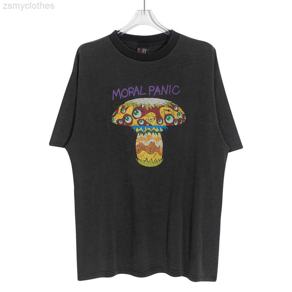 Men' T-Shirts Saint Michael Mushroom Eye 23SS Men Women T Shirt Washed Distress Vintage Hip Hop High Street Casual Oversized Short Sleeve, Black
Men' T-Shirts Saint Michael Mushroom Eye 23SS Men Women T Shirt Washed Distress Vintage Hip Hop High Street Casual Oversized Short Sleeve, Black