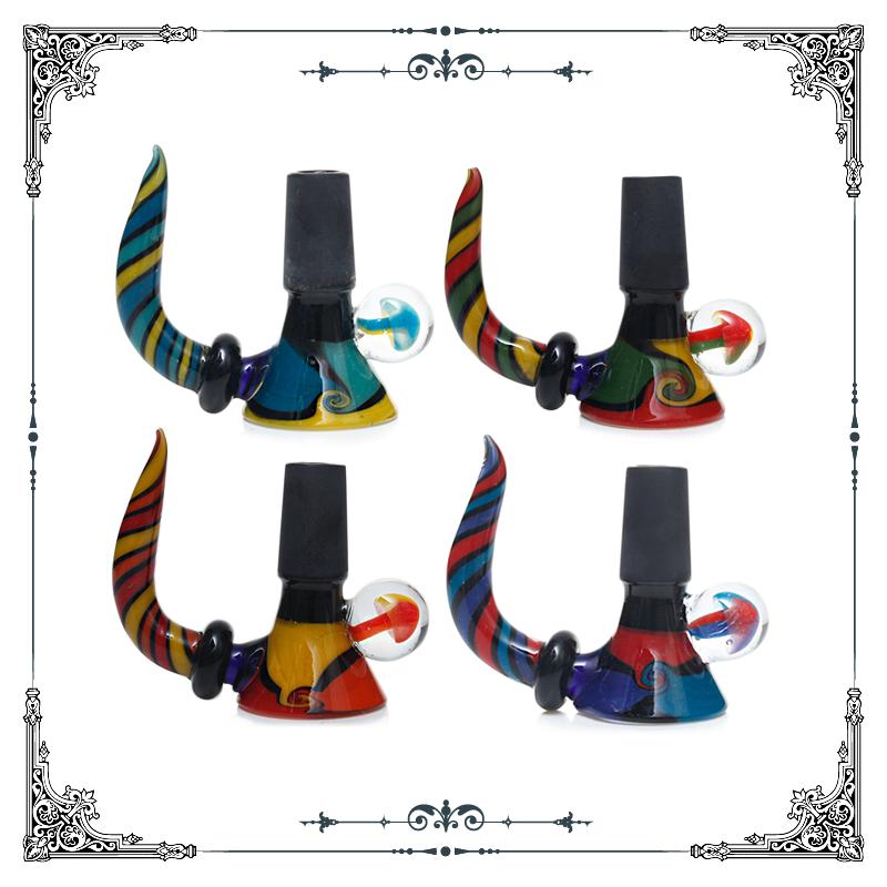 14mm bowl 18mm glass bowls Male Joint Handle Beautiful Slide bowl piece mixed color smoking Accessories For glass Bongs Water Pipes oil rigs factory wholesale
14mm bowl 18mm glass bowls Male Joint Handle Beautiful Slide bowl piece mixed color smoking Accessories For glass Bongs Water Pipes oil rigs factory wholesale