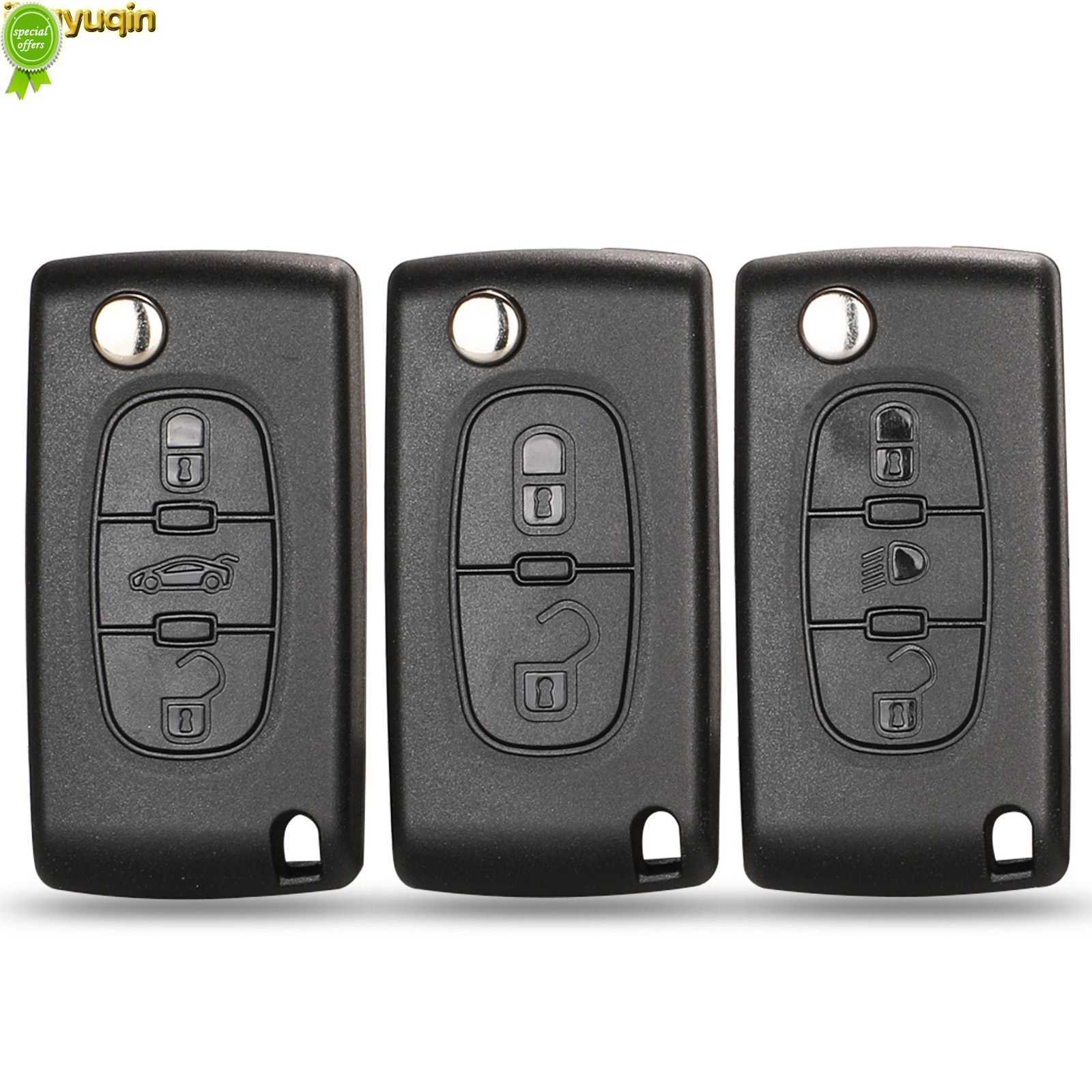 Jingyuqin Flip Remote Car Key Fob Shell For Peugeot 206 207 208 2008 307 308 3008 407 508 5008 Citroen C 2 C3 C4 Picasso C5 C6
Jingyuqin Flip Remote Car Key Fob Shell For Peugeot 206 207 208 2008 307 308 3008 407 508 5008 Citroen C 2 C3 C4 Picasso C5 C6