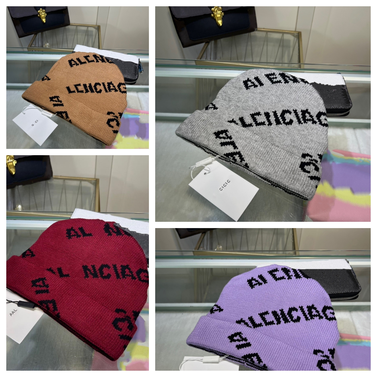 winter knitted warm hat for men and women, suitable cold weather baleniaga balenciagalies balanciaga